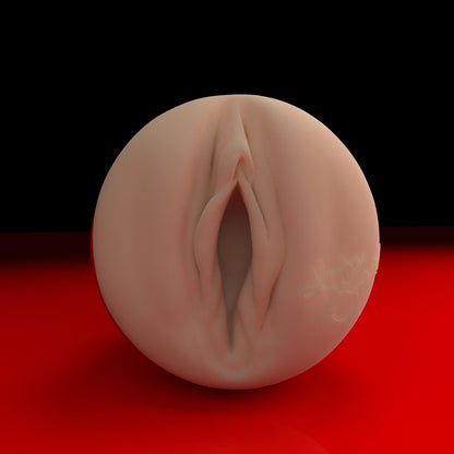 Straight on shot of Kendra Sunderland Ricky's Room pussy stroker. 